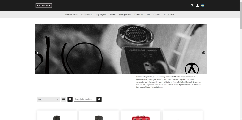 Fitzpatrick startsida